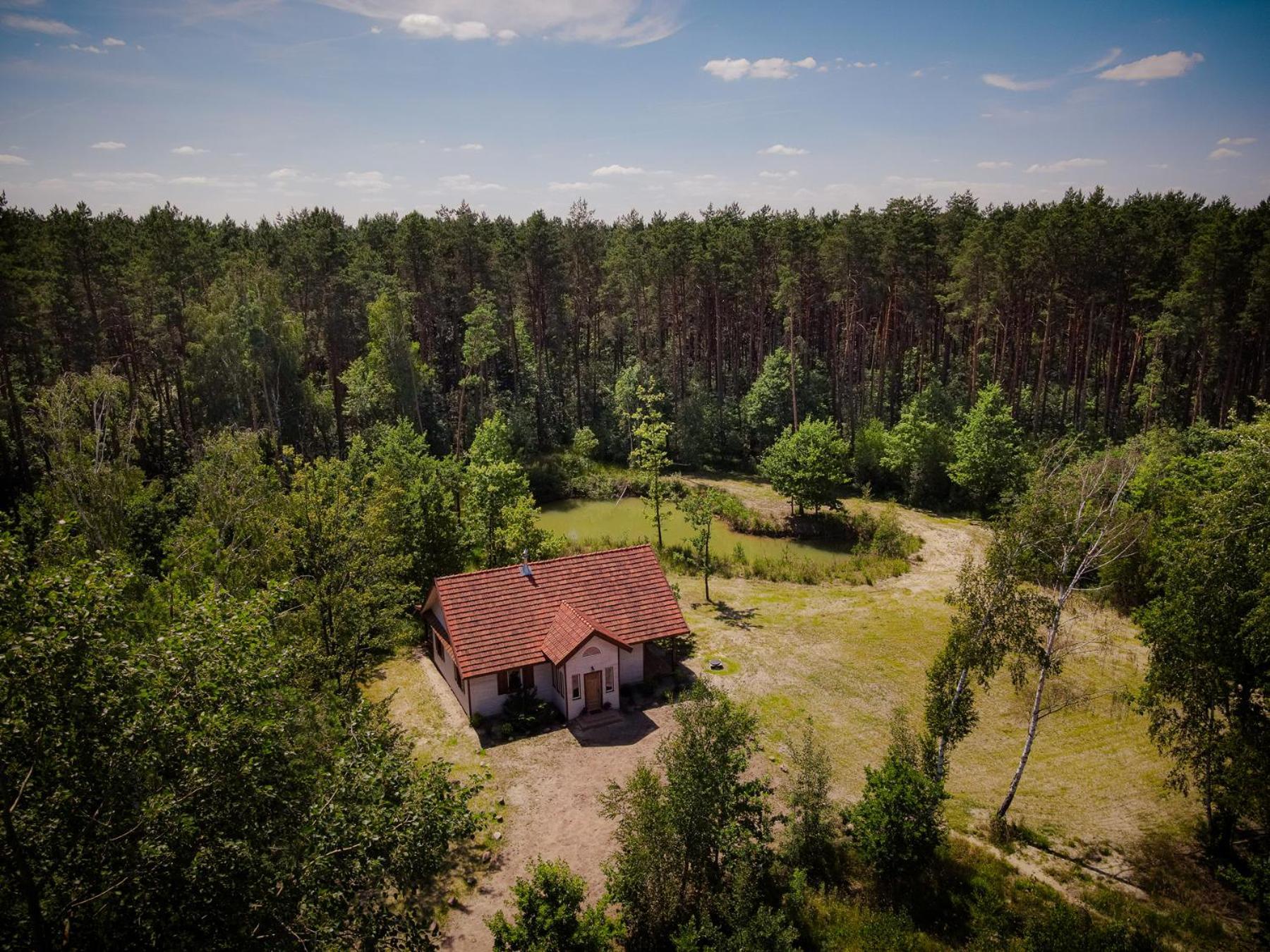 Jagodowy Zakatek, Caloroczny Dom Na Wylacznosc W Lesie, Balia, Cisza, Kominek, Weranda, Stawy Tuczna エクステリア 写真