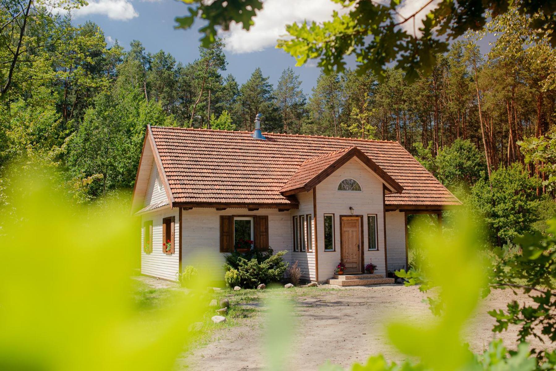 Jagodowy Zakatek, Caloroczny Dom Na Wylacznosc W Lesie, Balia, Cisza, Kominek, Weranda, Stawy Tuczna エクステリア 写真