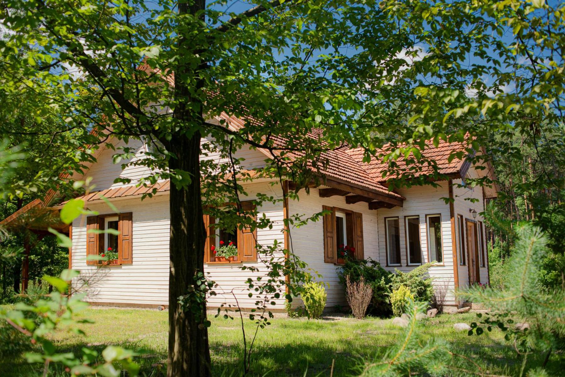 Jagodowy Zakatek, Caloroczny Dom Na Wylacznosc W Lesie, Balia, Cisza, Kominek, Weranda, Stawy Tuczna エクステリア 写真